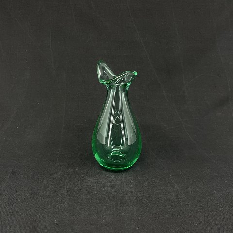 Søgrøn vase fra Holmegaard