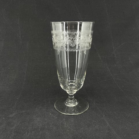 Rare decorated Holmegaard "Toddy glass No. 133"