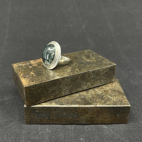 Ring in silver from the 1920s