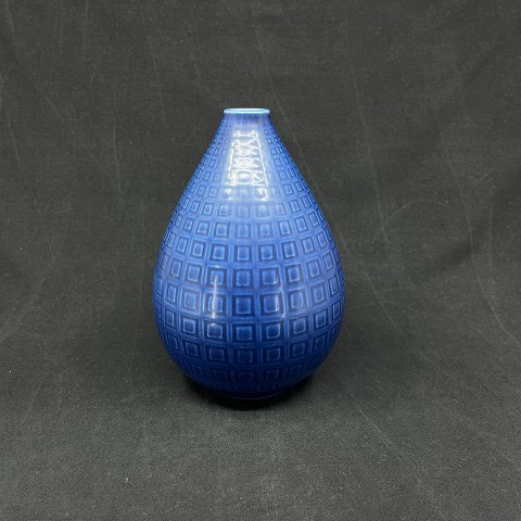 Mørkeblå Marselis vase fra Aluminia