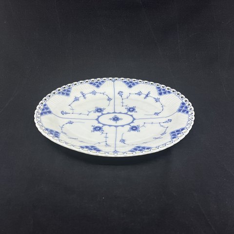Blue Fluted Full Lace oval dish, 27 cm.
