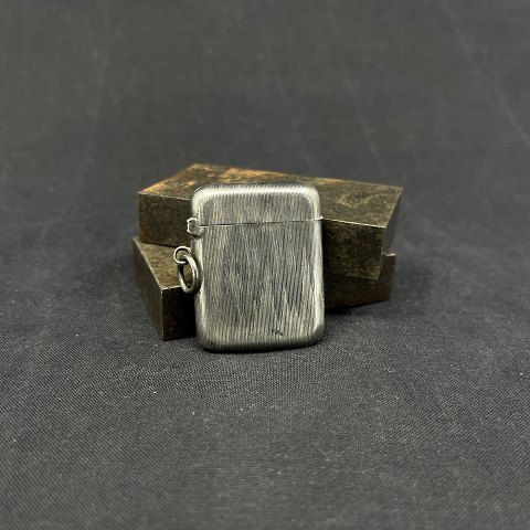 Case for matches in silver
