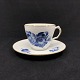 Blue Flower Braided espresso cup with gold

