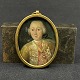 Miniature af adelsmand fra 1760