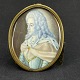 Large miniature portrait of Frederik the 4th of Holsten-Gottorp