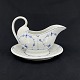 Blue Fluted Plain Sauce Boat from the 1820-1850