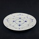 Blue Fluted Plain lunch plate from the 1820-1850