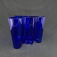 Alvar Aalto blå Savoy vase, 16 cm.