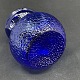 Koboltblåt hyacintglas fra Fyens Glasværk